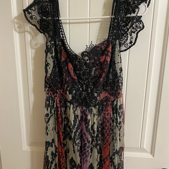 Free People Wild Hearts Maxi dress absolutely stunning dress! Size 6 - Picture 15 of 16